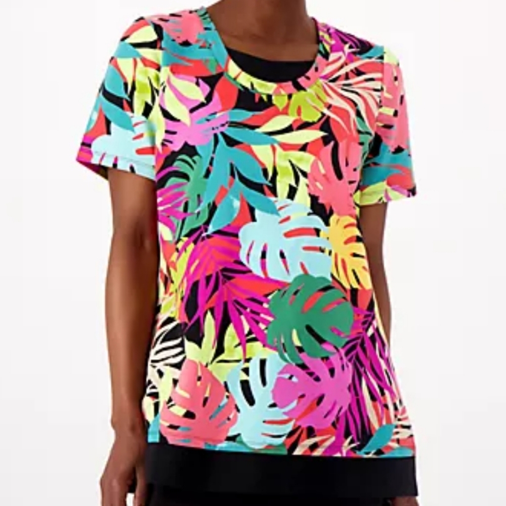 sport Savvy French Terry scoopneck small